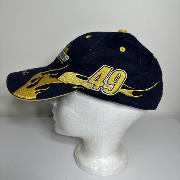 Schwans Racing Team #49 Ken Schrader Adjustable Baseball Cap Hat First Edition - Picture 3 of 13